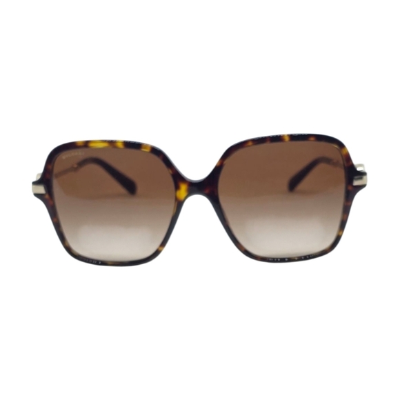 BULGARI SUNGLASSES Elegant Tortoise Shell Sunglasses - Picture 1 of 8
